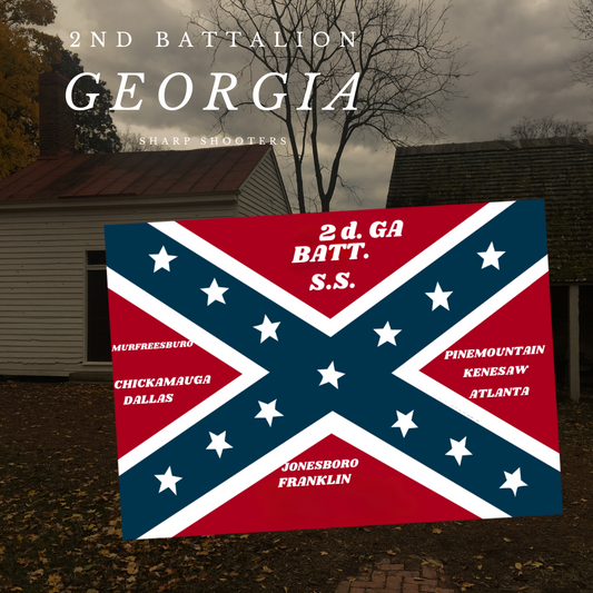 2nd Battalion Georgia Sharpshooters House Flag