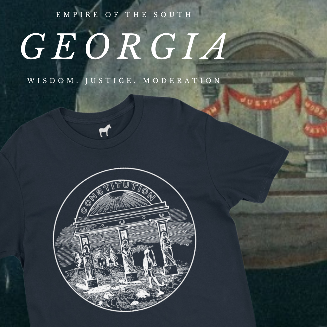 Georgia State Seal - Wisdom, Justice, Moderation Shirt