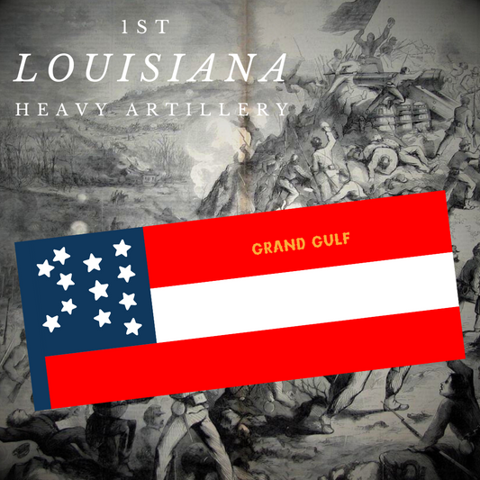 1st Louisiana Heavy Artillery Flag Stickers