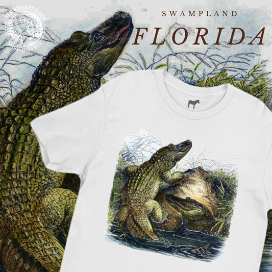 "Swampland" - Aligator Shirt