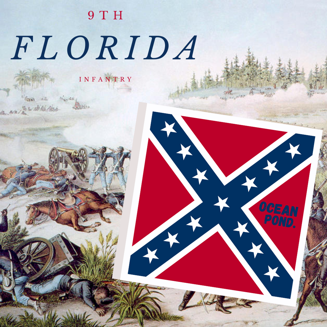 9th Florida Regimental Flag Stickers/Magnet – Beauregard's Tailor