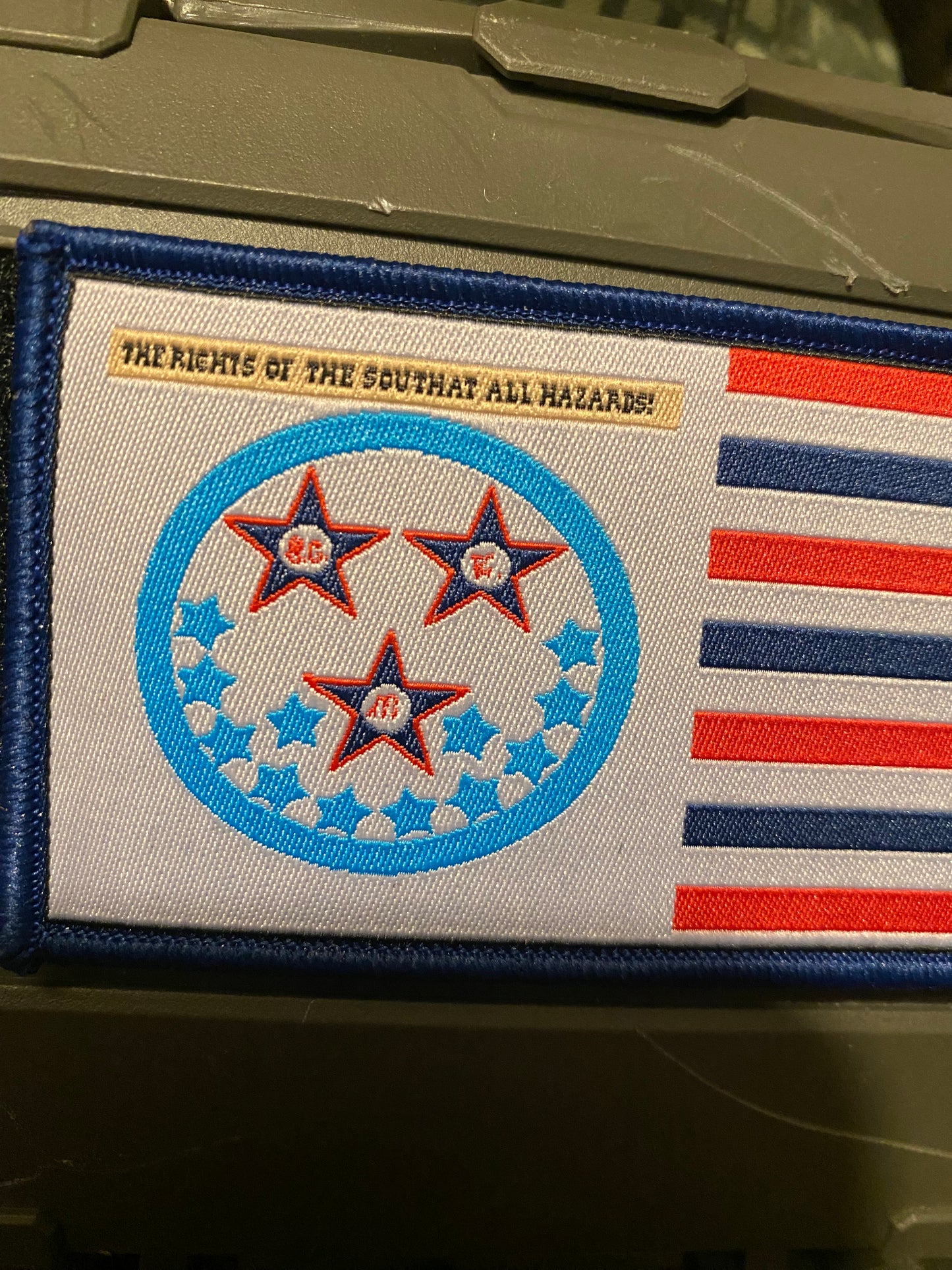 "The Rights of the South at All Hazards!" - Florida Secession Flag Patch