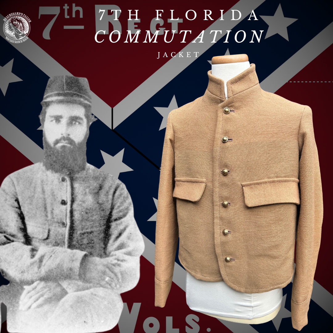 Untrimmed Commutation Jacket - 7th Florida Infantry