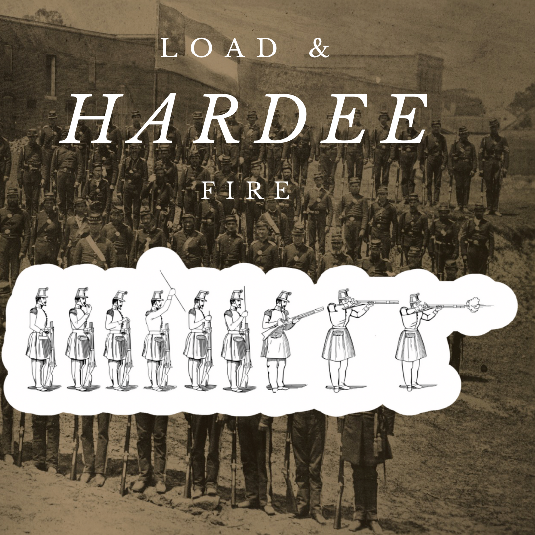Hardee's Rifle & Light Infantry Tactics  Stickers