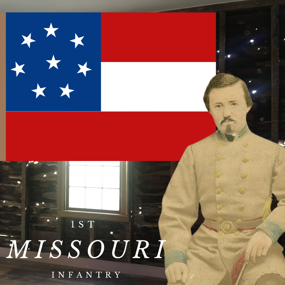 1st Missouri Infantry House Flag