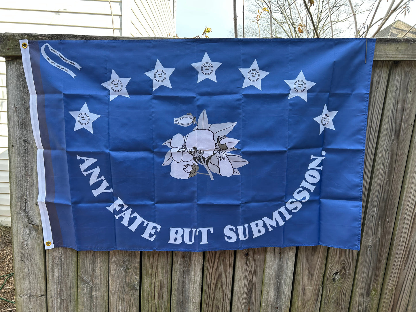 "Any Fate But Submission" 3rd Florida Infantry Flag