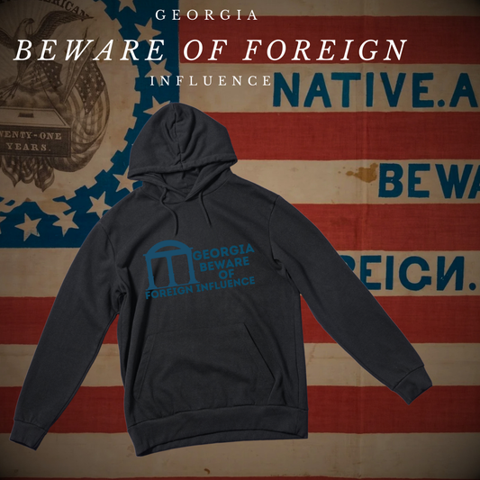 "Georgia Beware of Foreign Influence" Hoodie