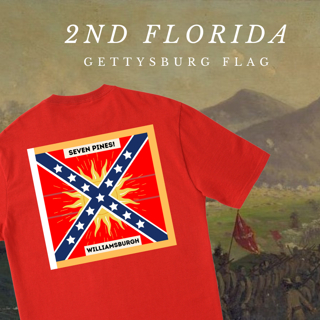 2nd Florida Infantry "Gettysburg Flag" Shirt