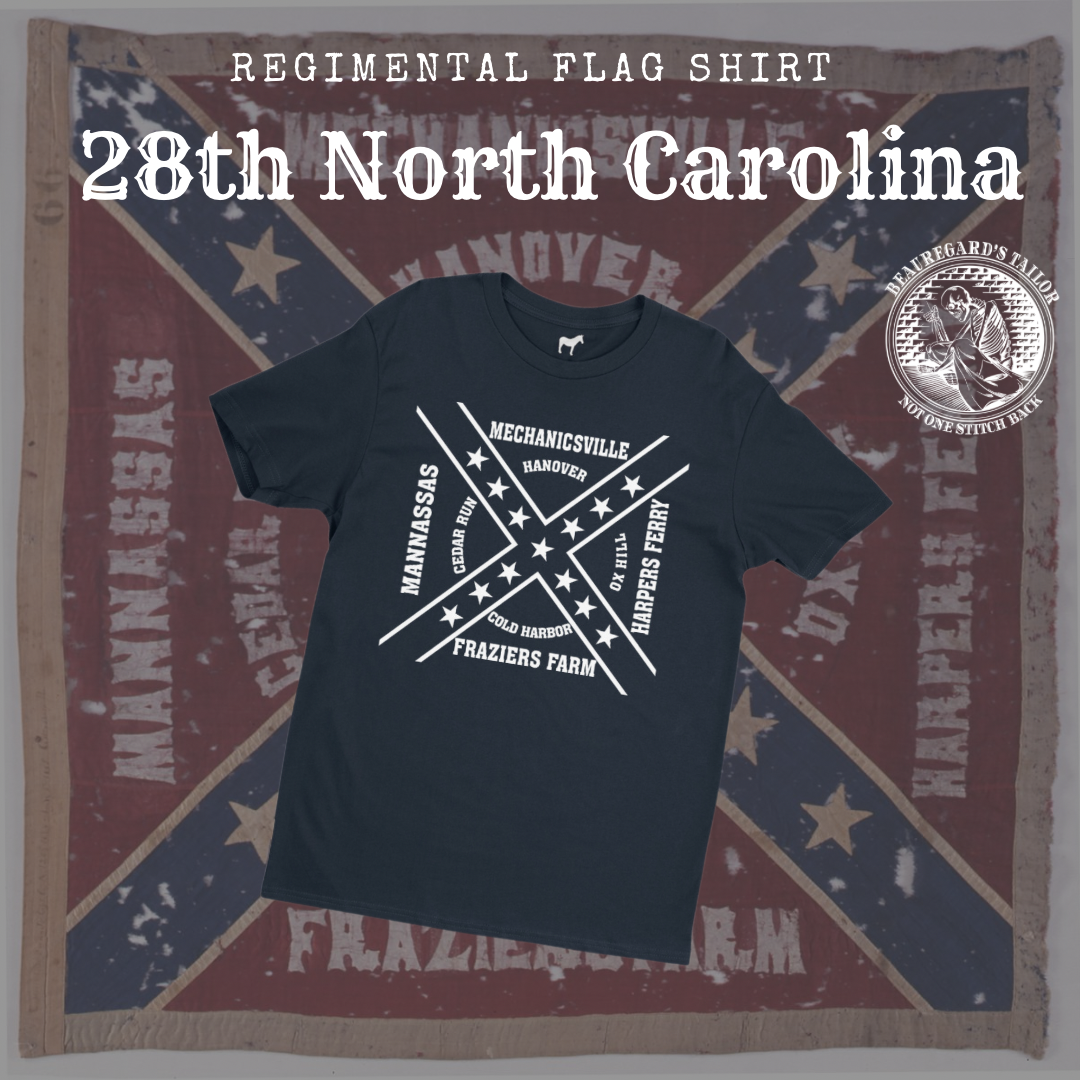28th North Carolina Battle Flag Shirt