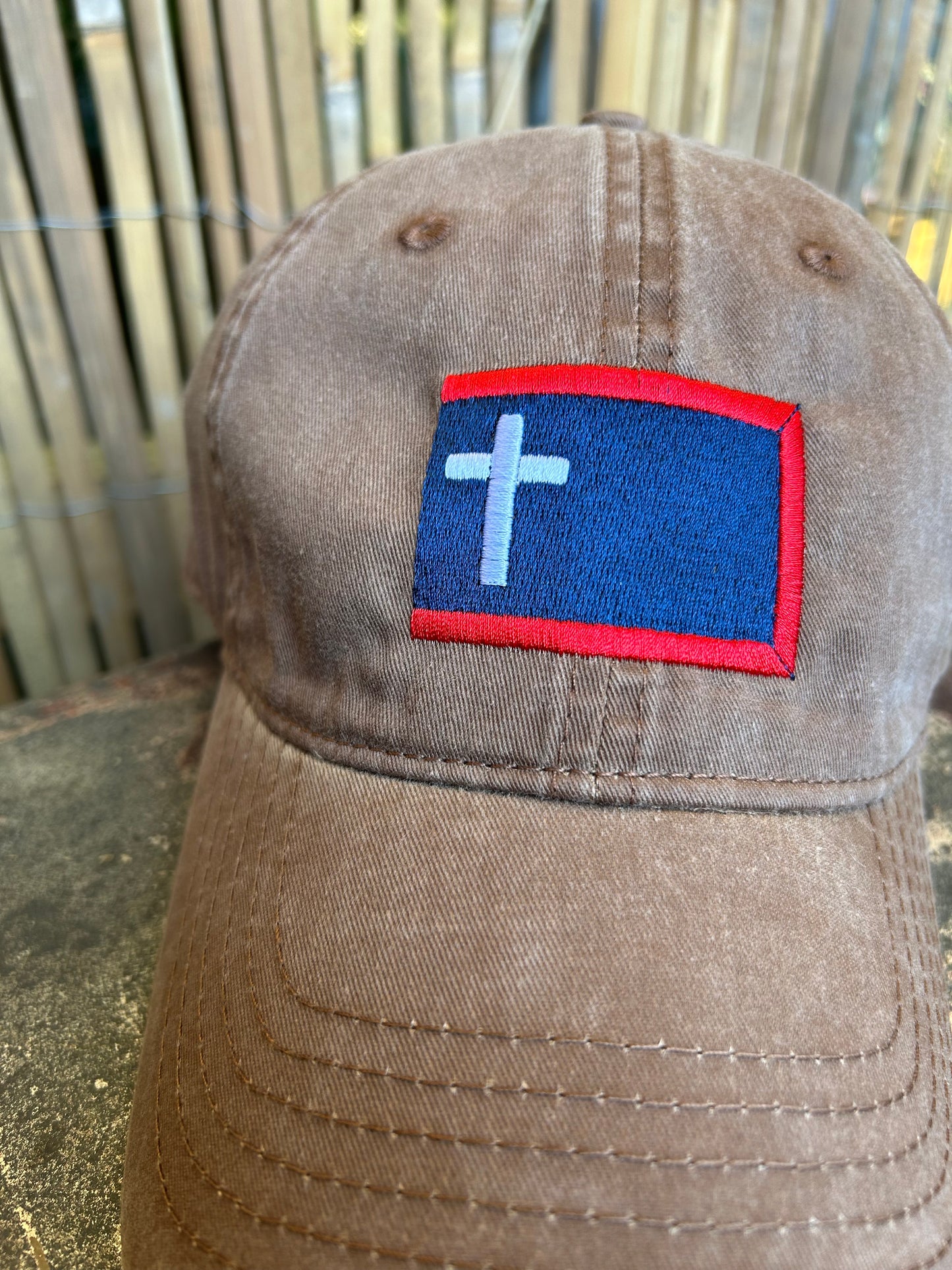 "Missouri Battle Flag" 9th Missouri Sharpshooters Flag Cap