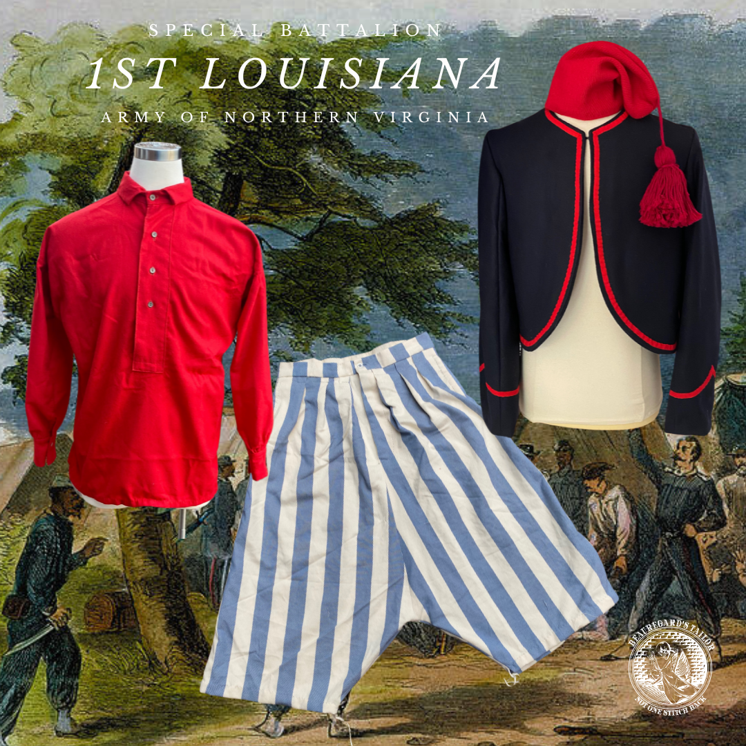 1st Louisiana Special Battalion Uniform Set