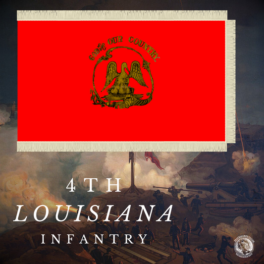 Lake Providence Cadets - 4th Louisiana Infantry Flag Stickers