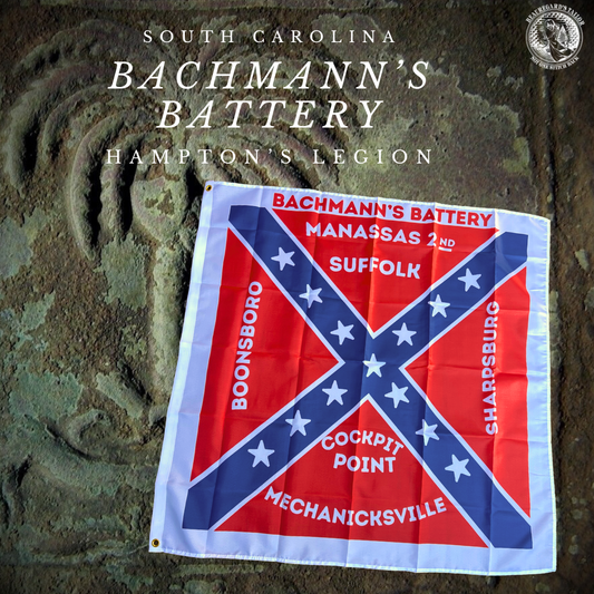 Hampton's Legion - Bachmann's South Carolina Battery House Flag