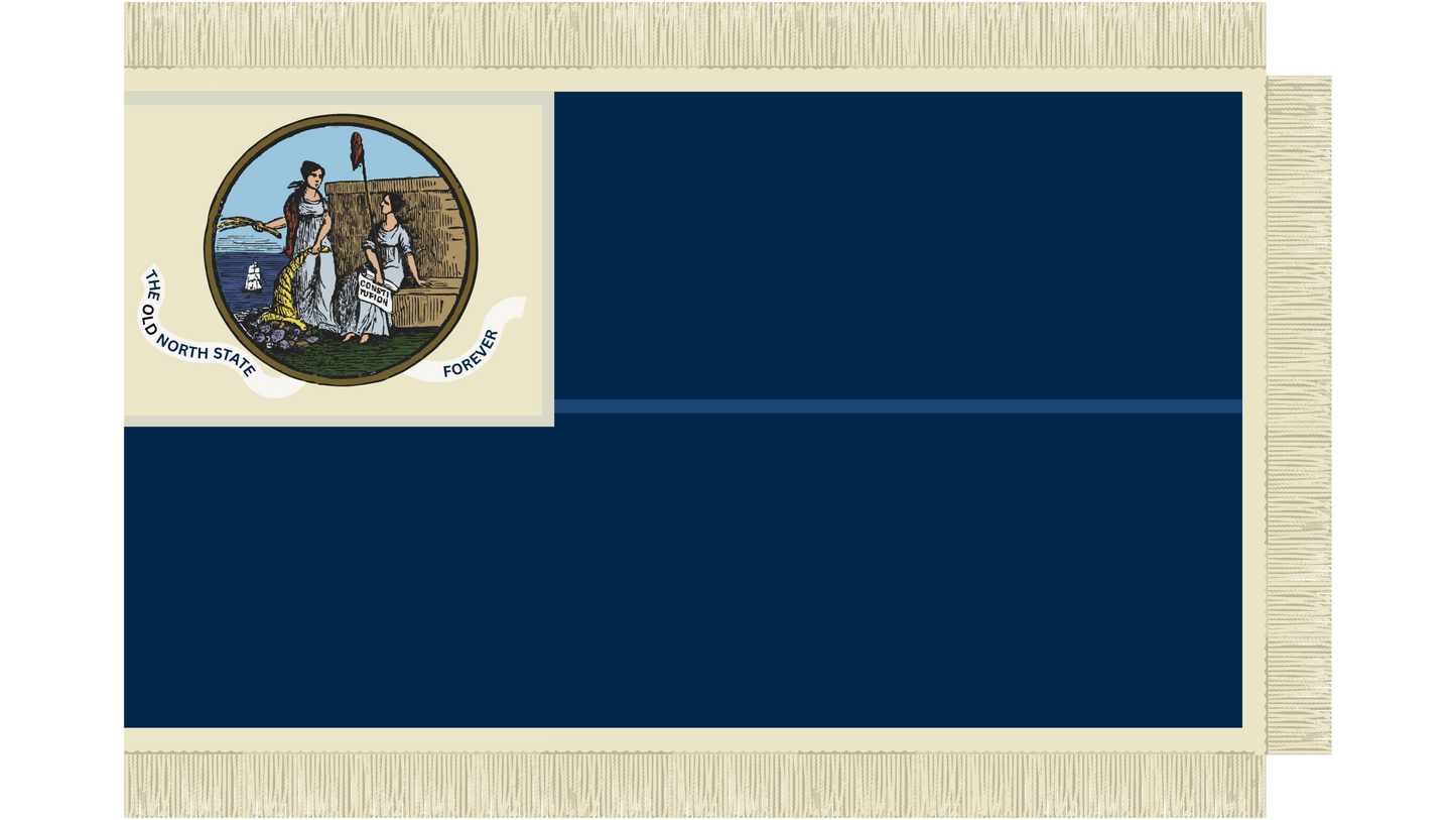 North Carolina Grays - Company I - 6th North Carolina Flag Stickers