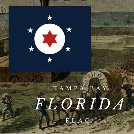 "Captured by moonlight" Tampa Bay House Flag