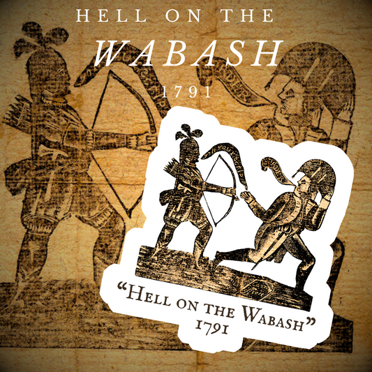 "Hell on the Wabash" Stickers/Magnet