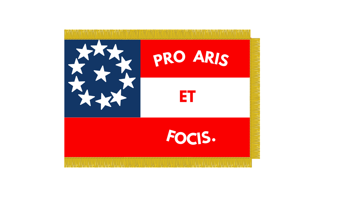 4th Virginia Infantry 1st National Flag