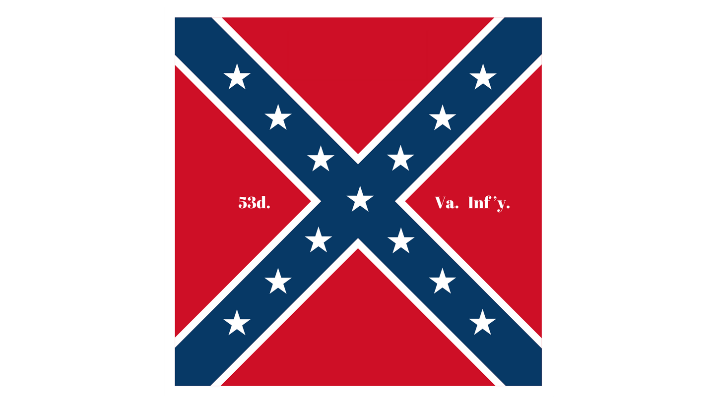 53rd Virginia Infantry House Flag