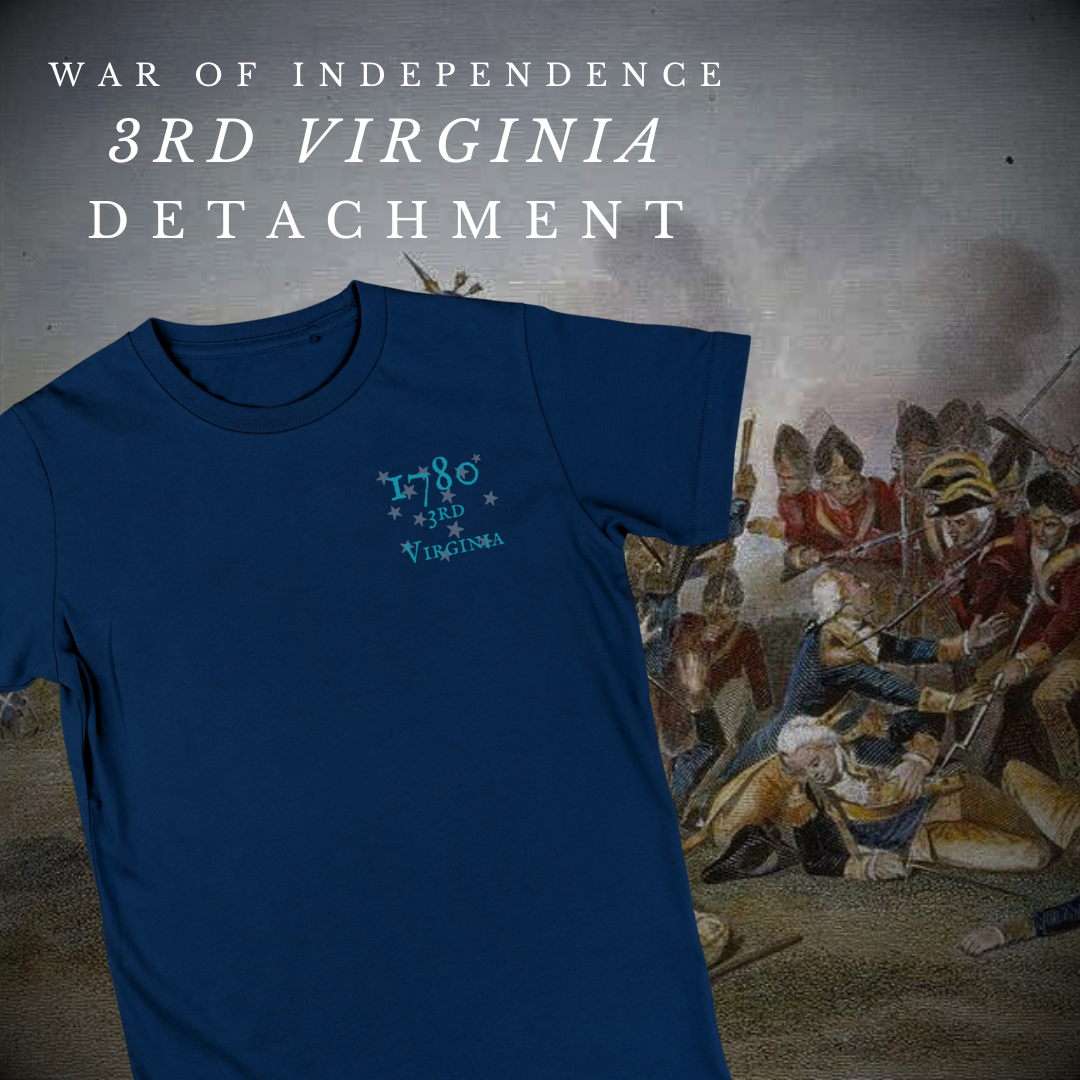 "3rd Virginia Detachment" Flag Shirt