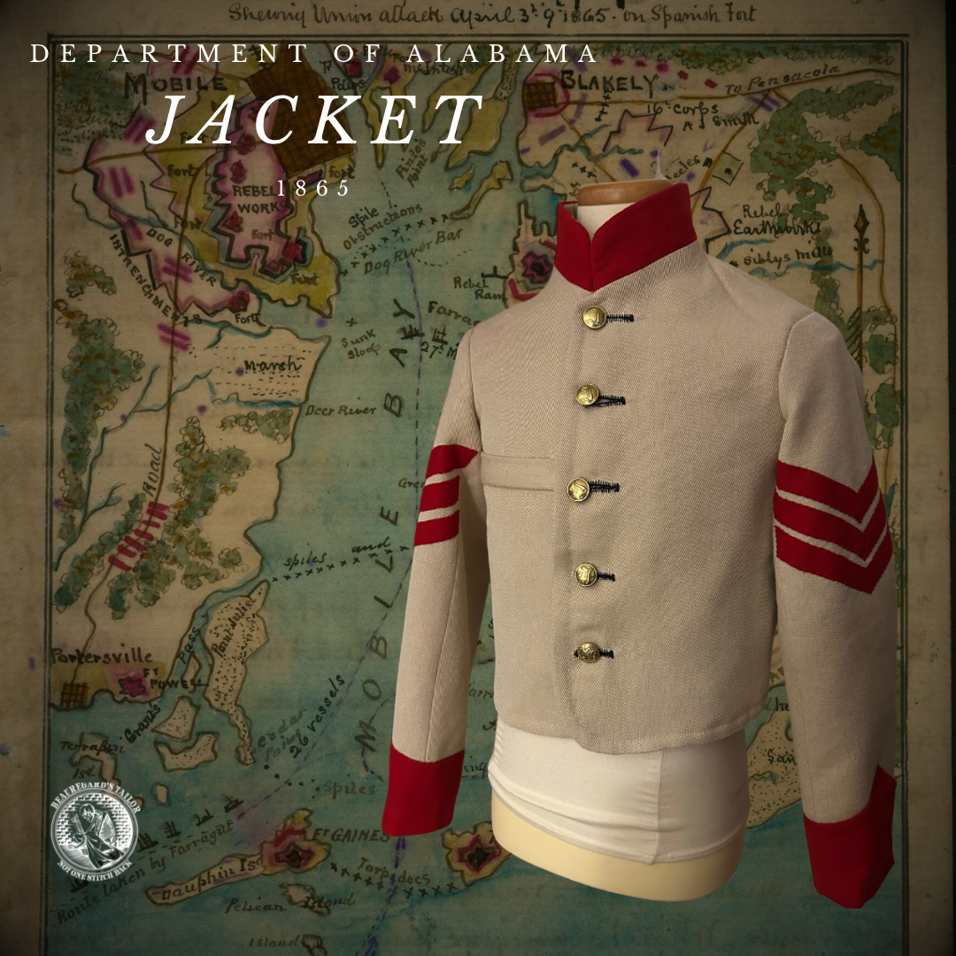 Department of Alabama Jacket (Cuff Trimmed Variant) 1864-1865