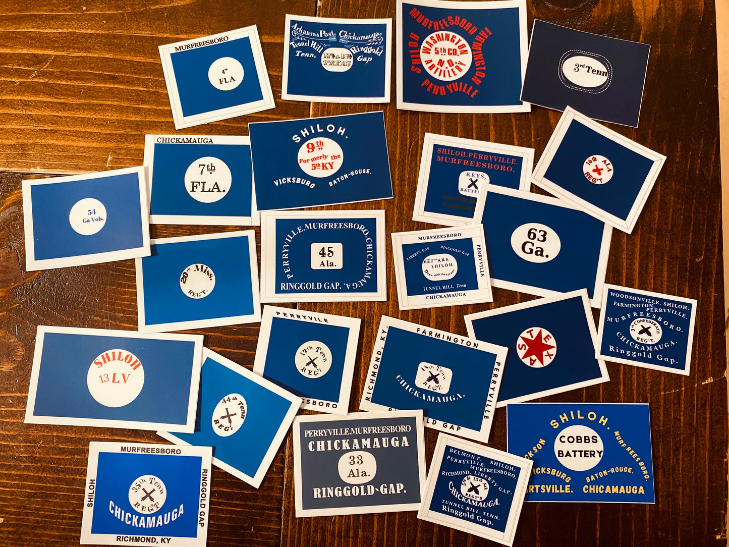 Hardee Flag Sticker Collection