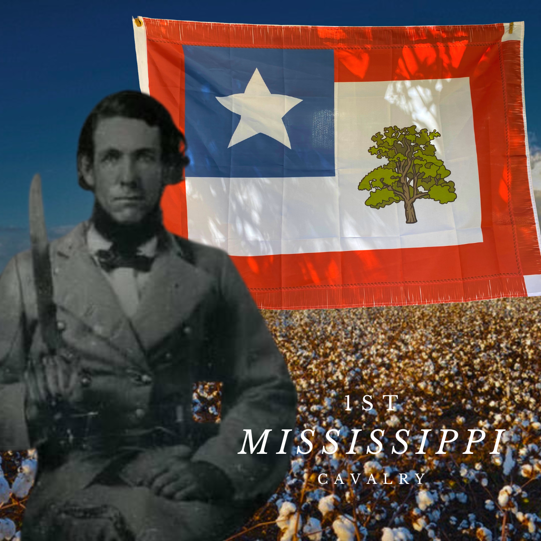 1st Mississippi Cavalry House Flag – Beauregard's Tailor