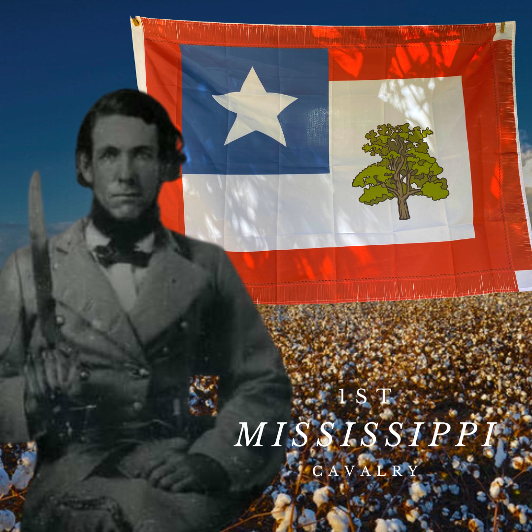 1st Mississippi Cavalry House Flag