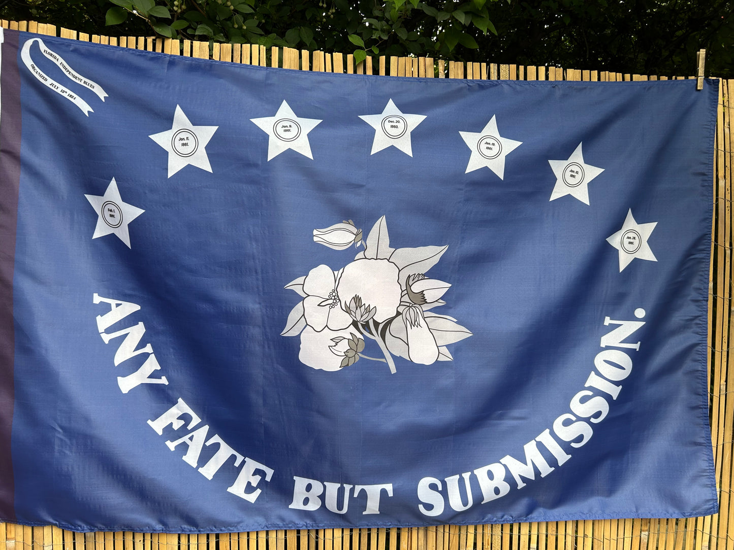"Any Fate But Submission" 3rd Florida Infantry Flag
