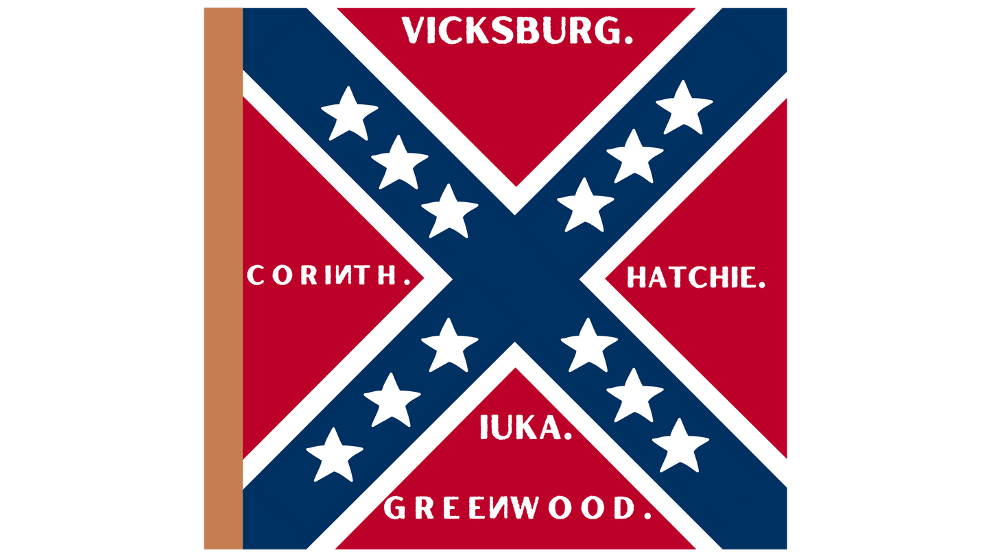 35th Mississippi Infantry House Flag