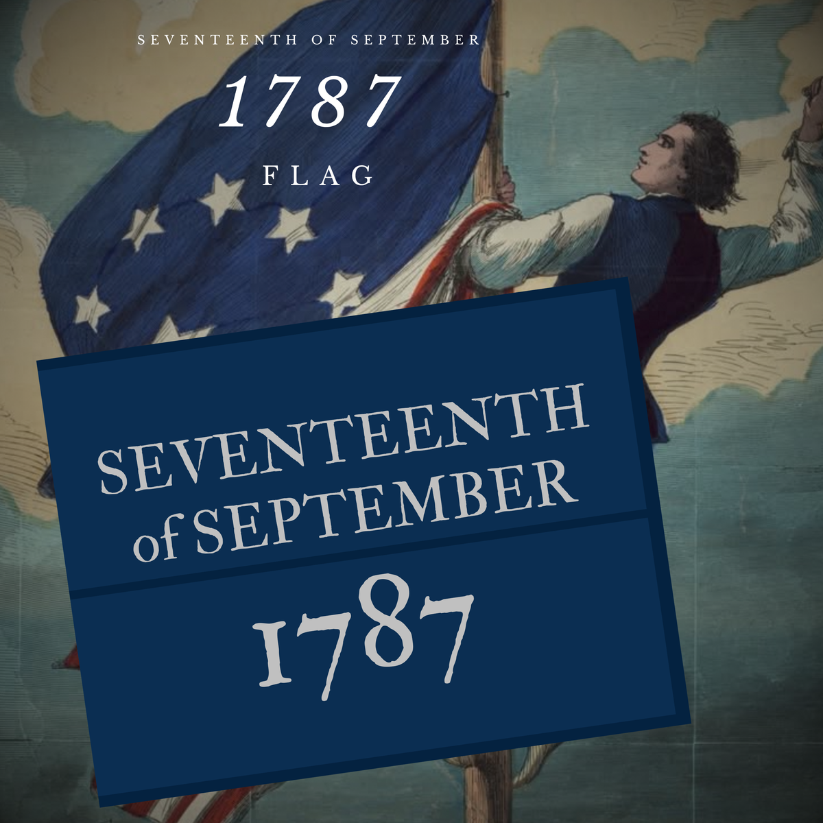 "1787" Flag