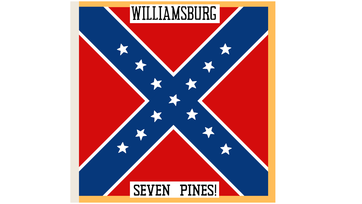 17th Virginia Infantry Flag Stickers/Magnet