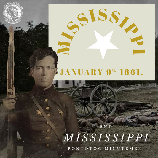 Pontotoc Minutemen, Company G - 2nd Mississippi Infantry Flag