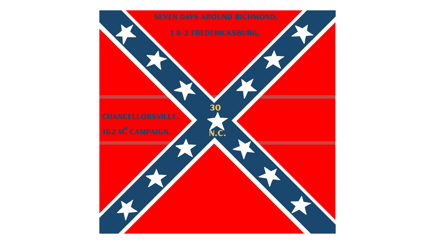30th North Carolina Infantry Flag