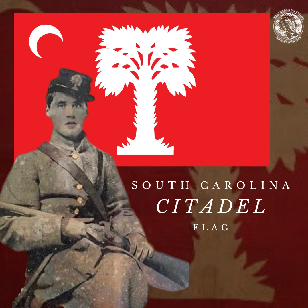 Citadel Flag - January 1861 - Stickers/Magnets