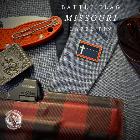 Missouri Battle Flag Lapel Pin