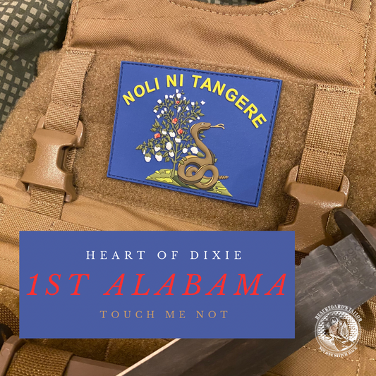 1st Alabama "Touch me not" PVC Morale Patch