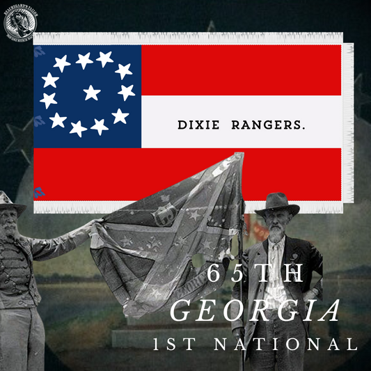 "Dixie Rangers" - Company C - 65th Georgia Infantry House Flag