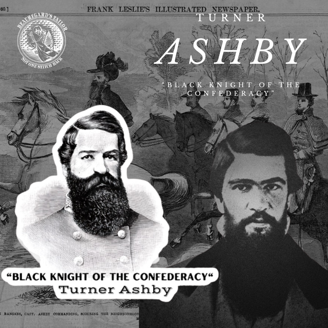 "Black Knight of the Confederacy" - Turner Ashby Stickers