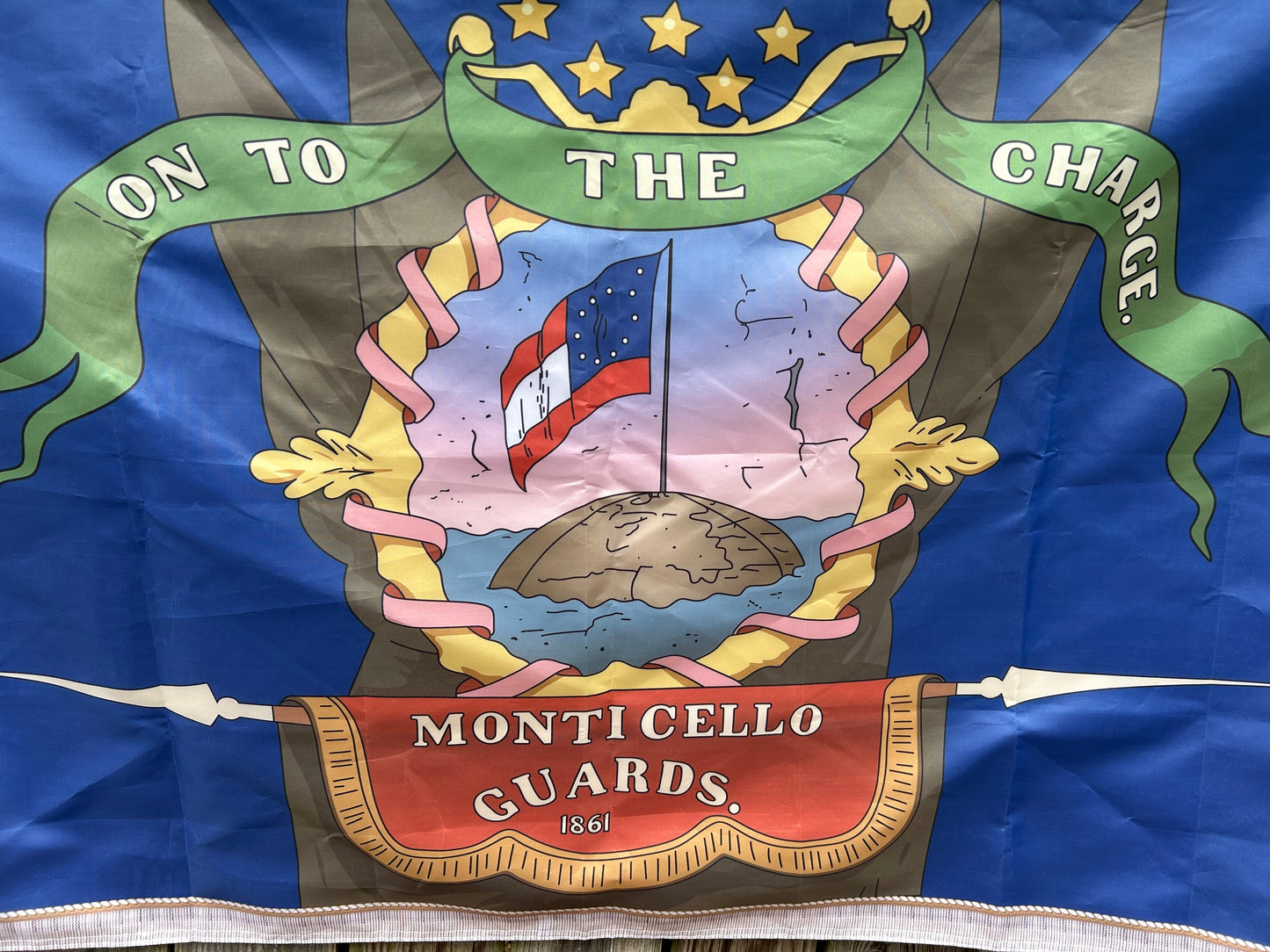 Monticello Guards/ Fairfield Volunteers Company I, 1st Regiment Infantry, South Carolina Volunteers Flag