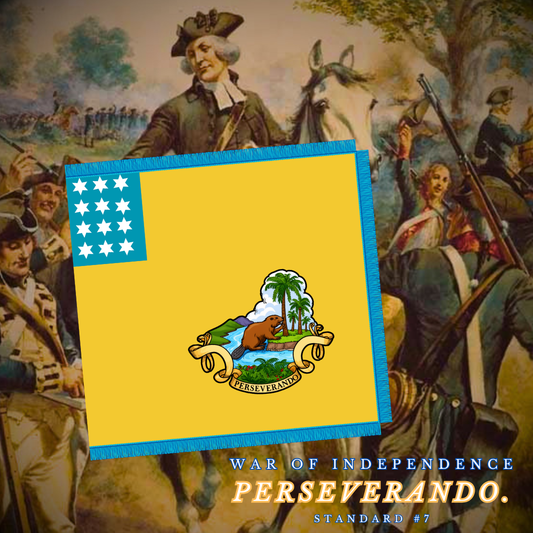 "Perseverando."  Gostelowe Standard #7 Sticker/Magnet