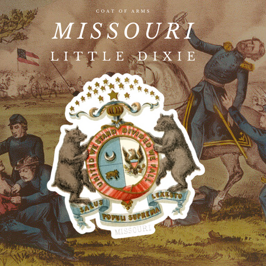 Missouri Coat of Arms Stickers