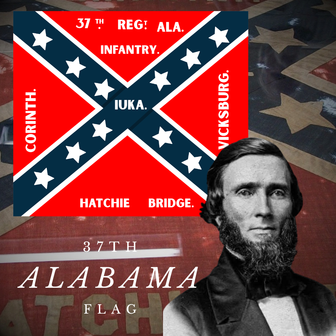 37th Alabama Flag Stickers/Magnets