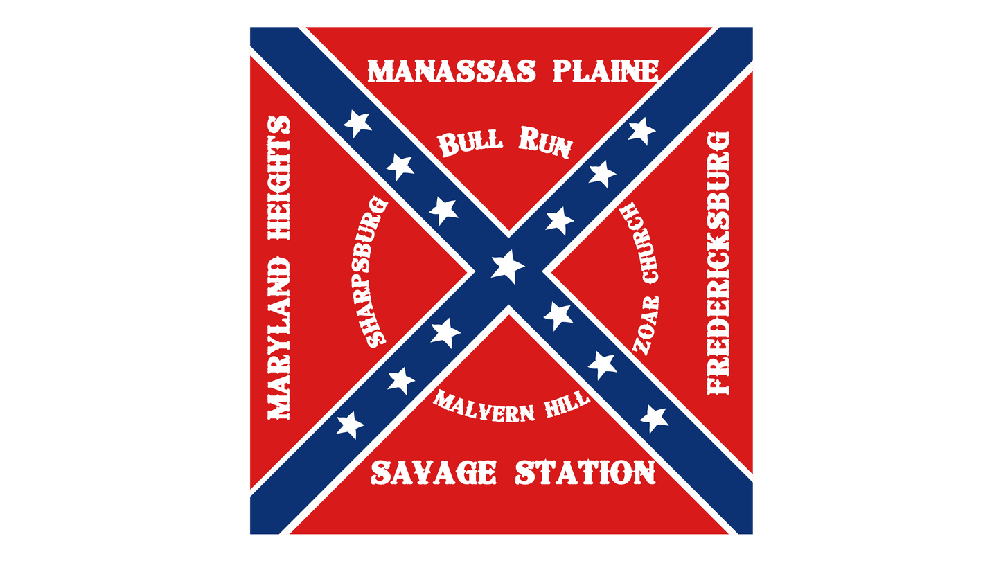 8th South Carolina Flag Sticker