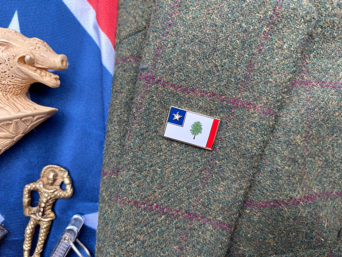 "Republic of Mississippi" Lapel Pin