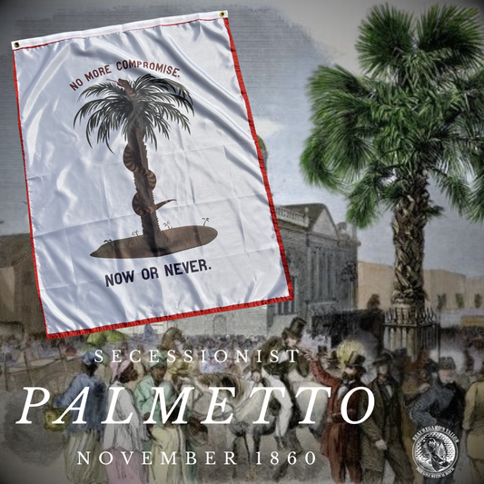 "No More Compromise" Charleston Secession Flag