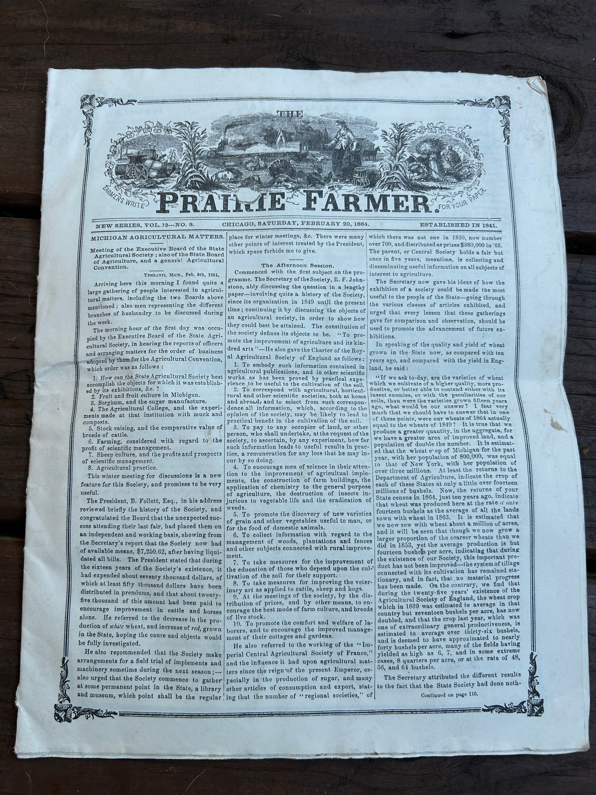 Reproduction Newspapers  (North and South)