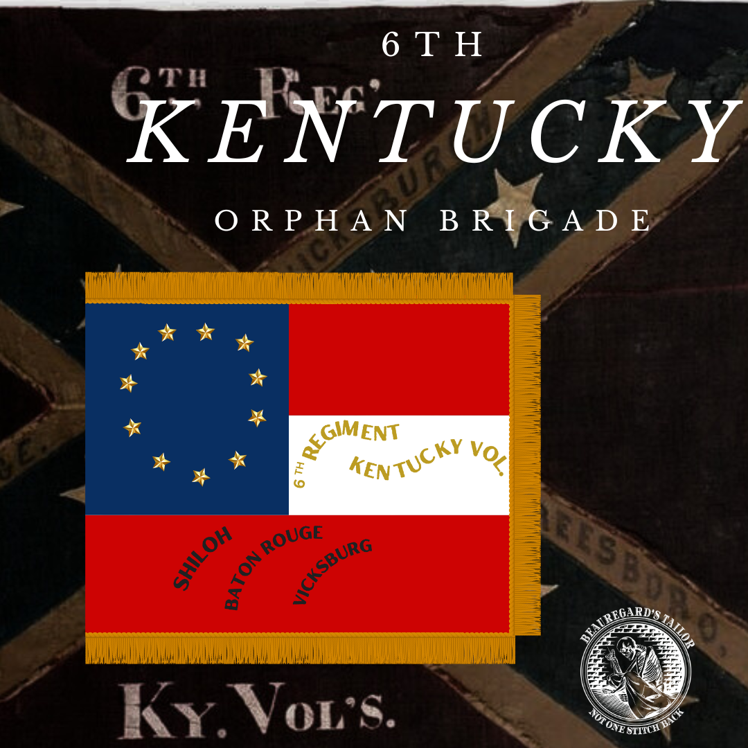 6th Kentucky Infantry 1st National Stickers / Magnets