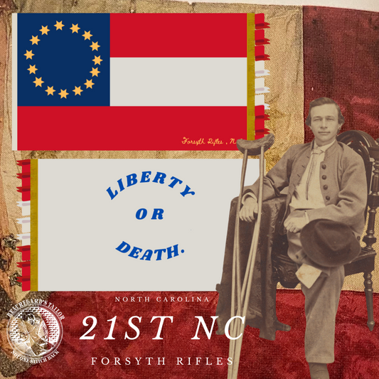 21st North Carolina 1st National House Flag