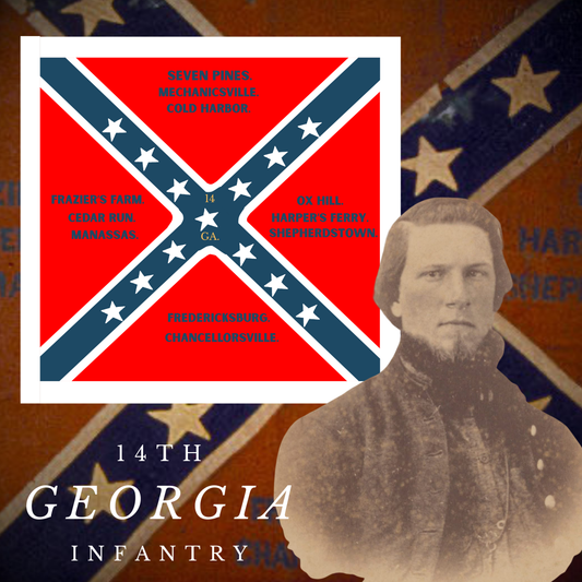 14th Georgia Infantry Battle Flag