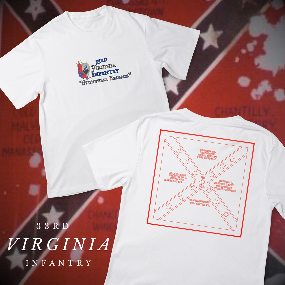 33rd Virginia "Stonewall Brigade" Shirt